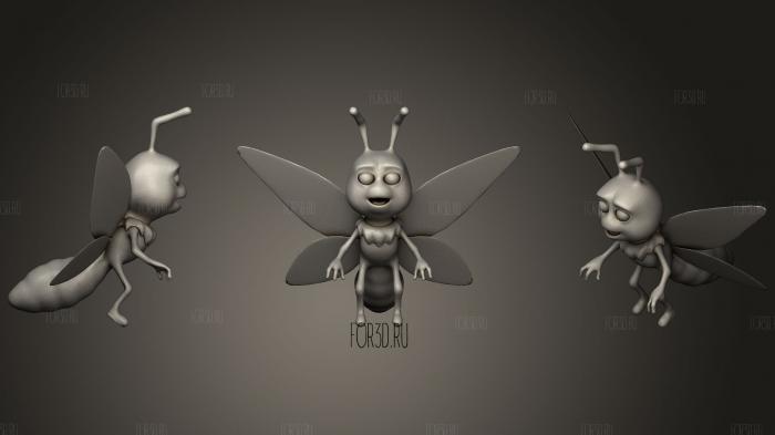 cartoon buttefly stl model for CNC